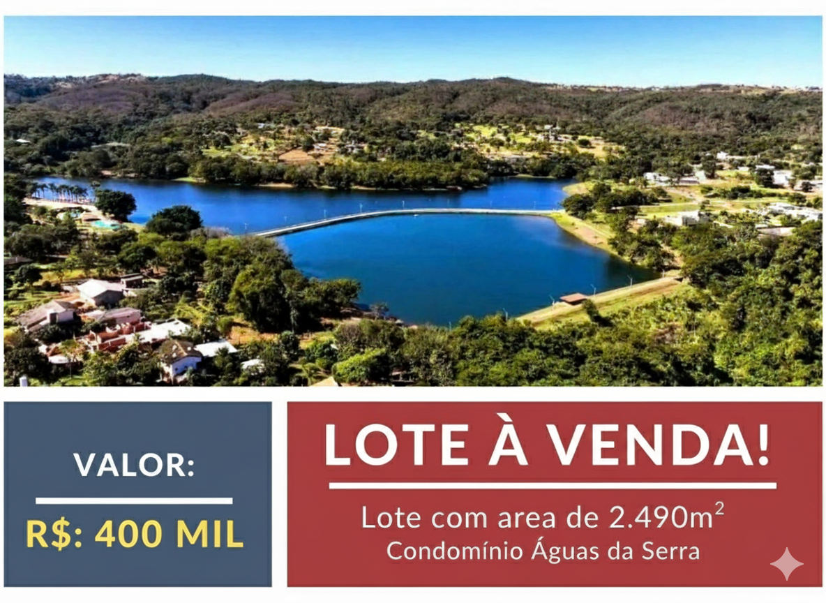 Lote Cond. Resort Aguas da Serra 2.490m² — foto 1