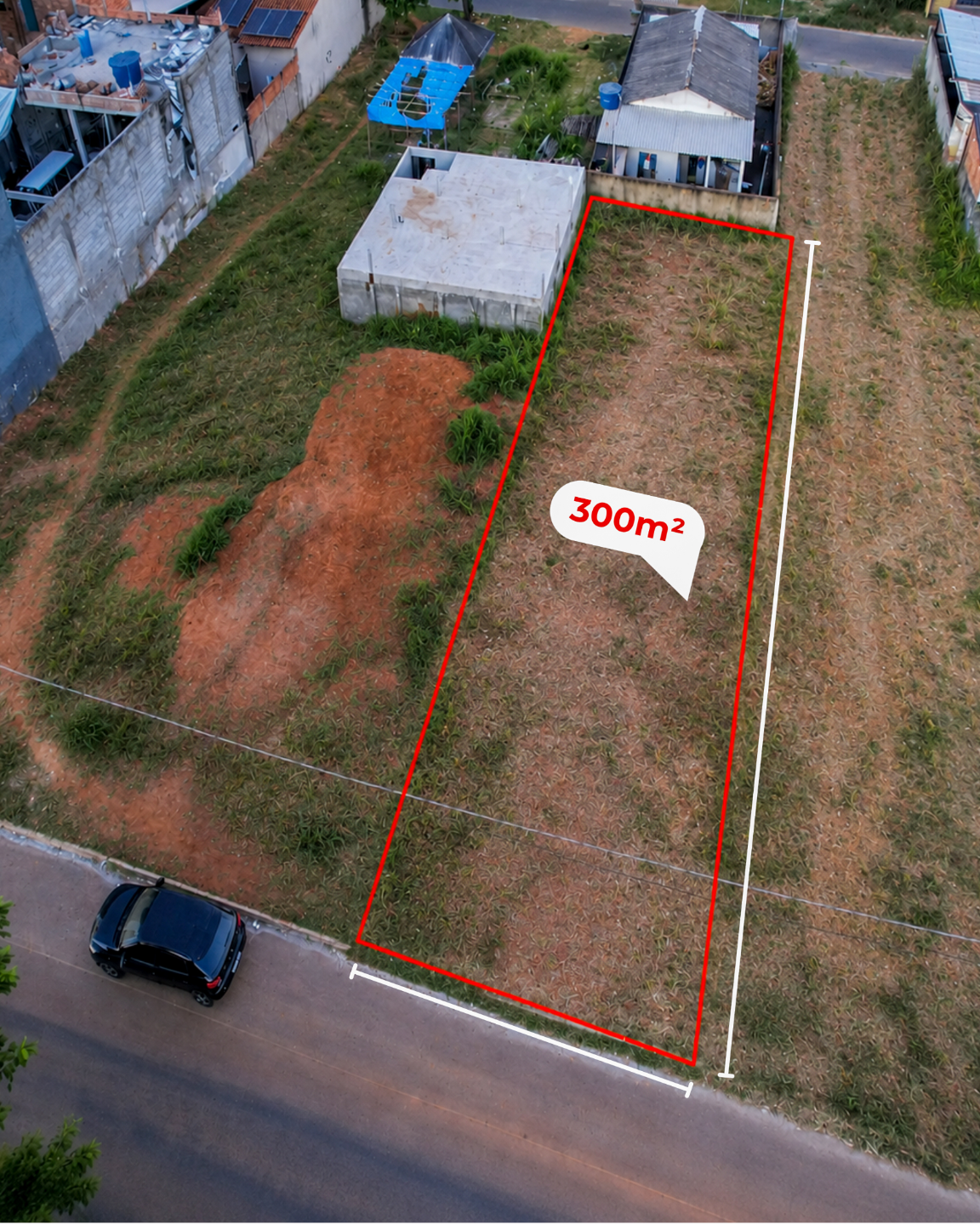 Terreno Comercial - Residencial Parque das Flores